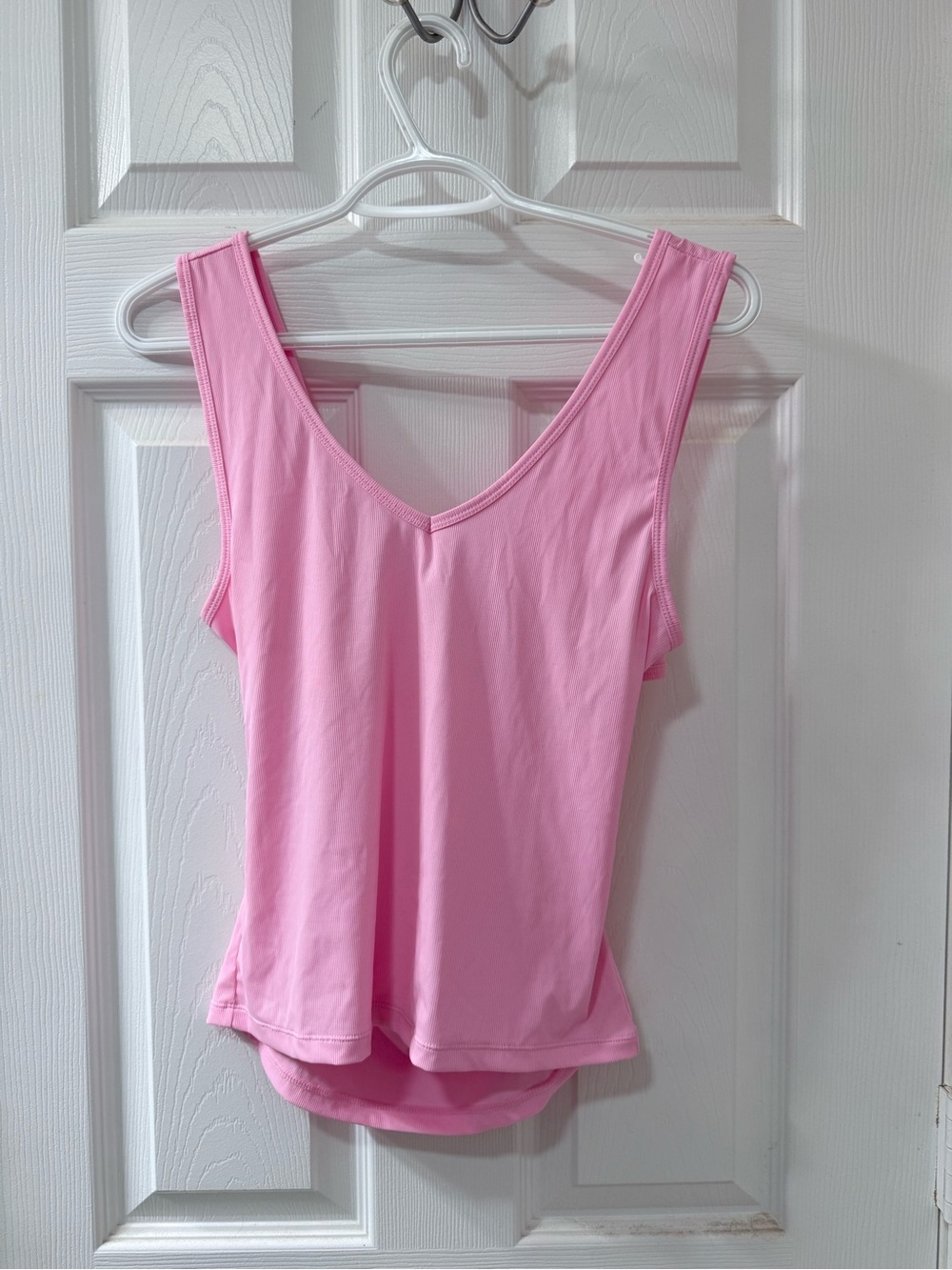 ZYIA Light Pink V-Neck Tank Top